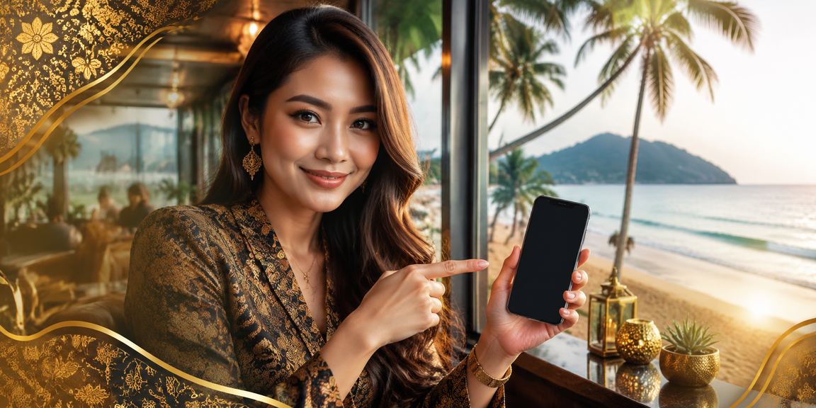 Pengguna VIP p0443 di Langkawi memakai batik mendapat akses bonus pertaruhan sukan eksklusif